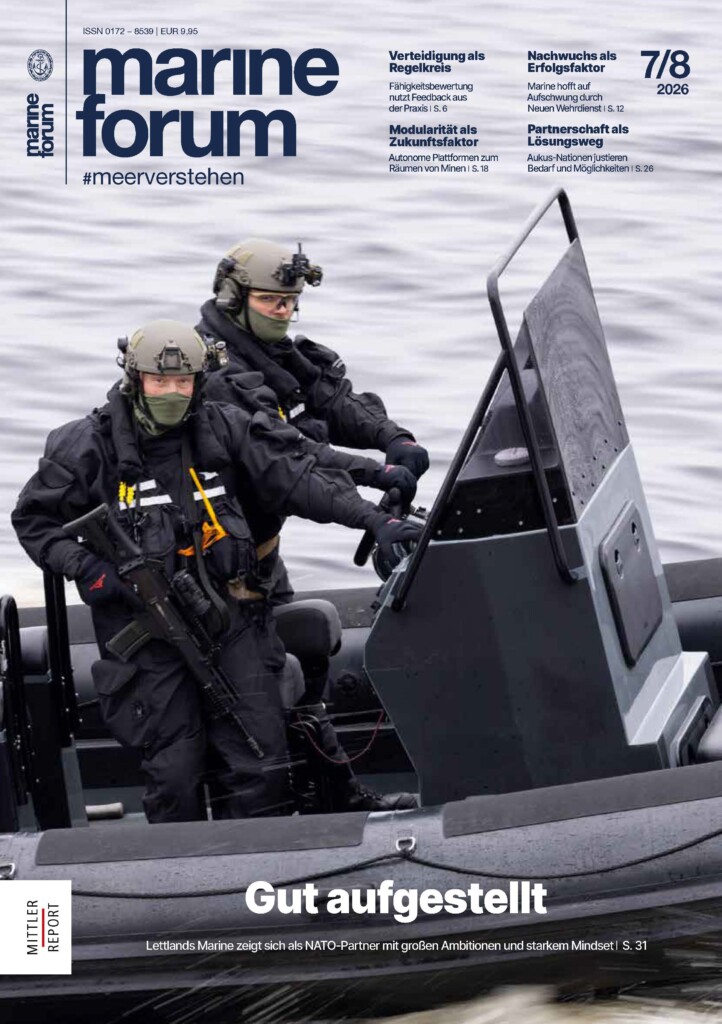 cover aus Marineforum_7_8_2026_WEB